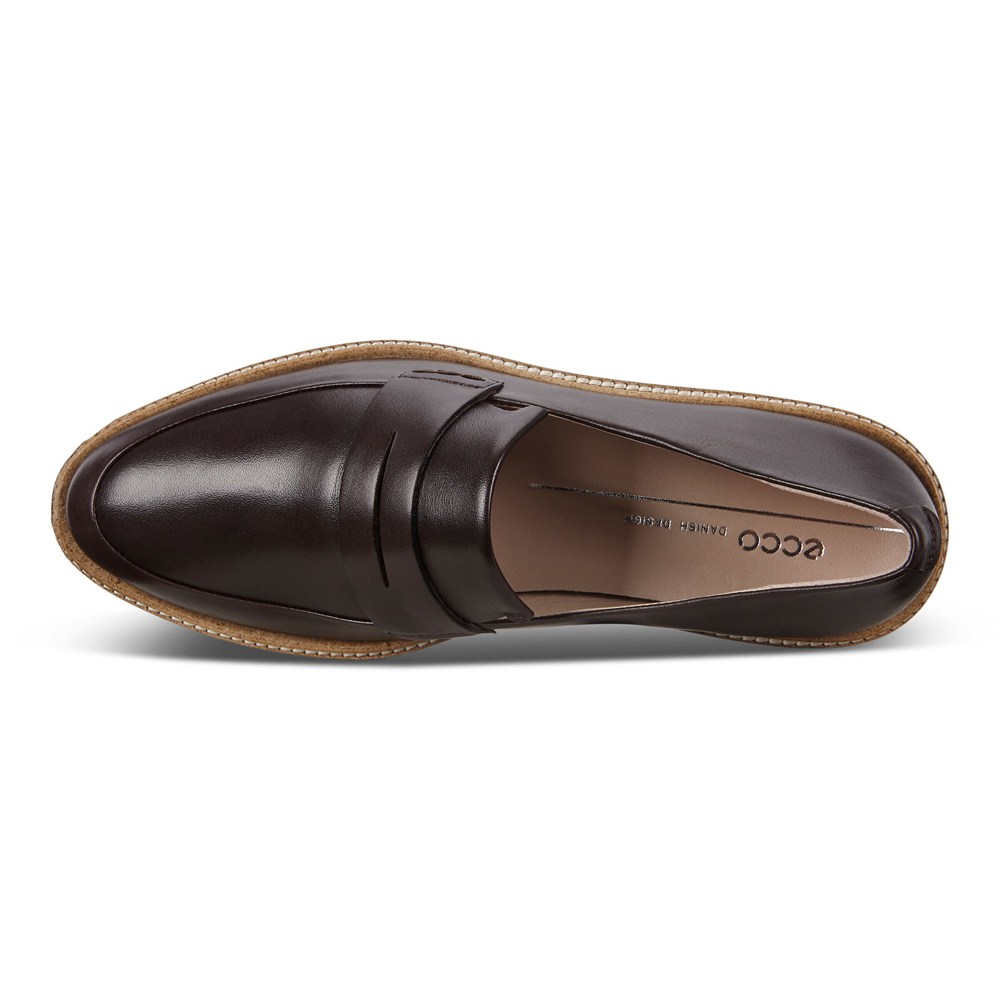 ECCO Womens Loafer Brown - Incise Tailored - EQR-890361